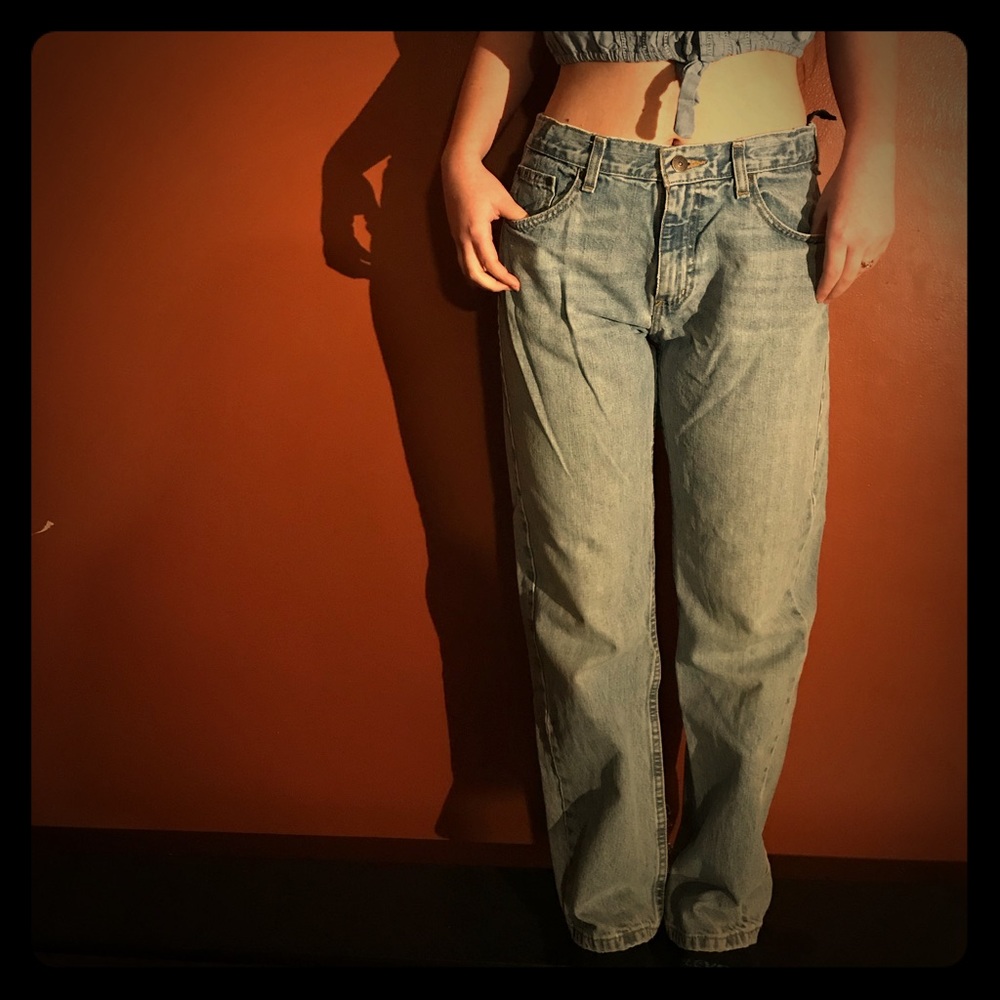Vintage Arizona High Waisted Straight Jeans